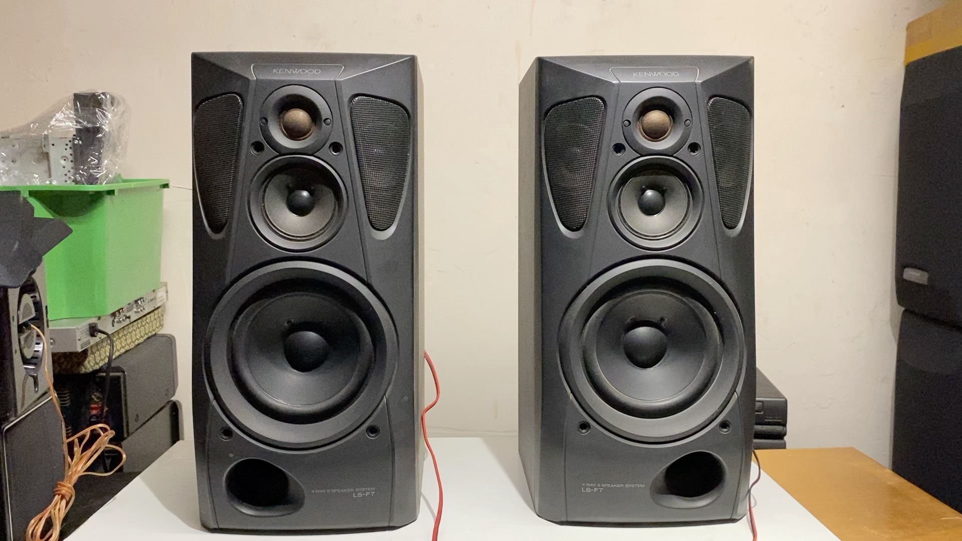 建伍 f7 书架音箱,400米,试听