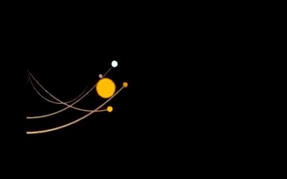 [图]Solar system's motion through space太阳系在空间中的真正运动方式