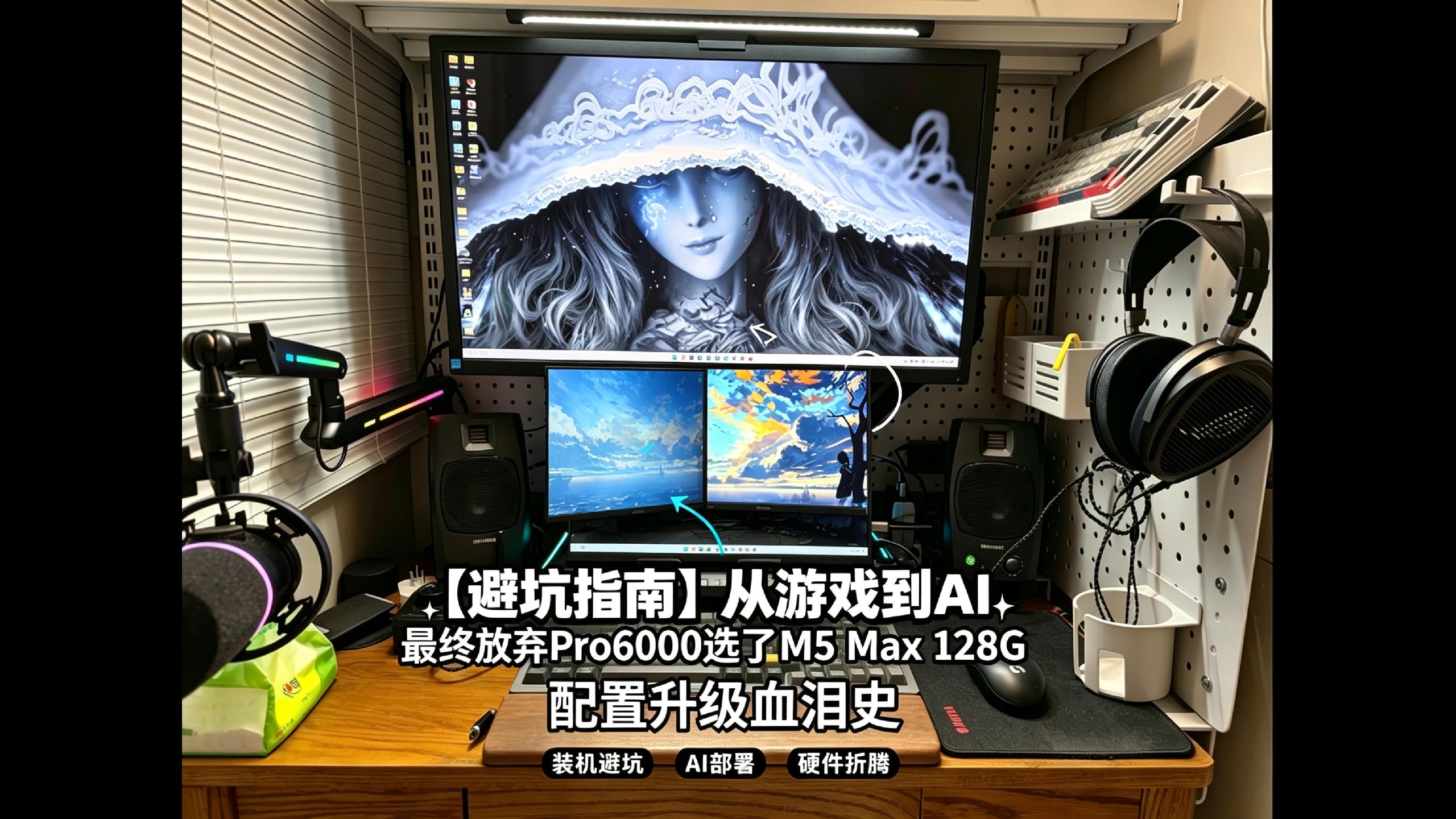 【避坑】从游戏到AI，放弃Pro6000入M5Max128G
