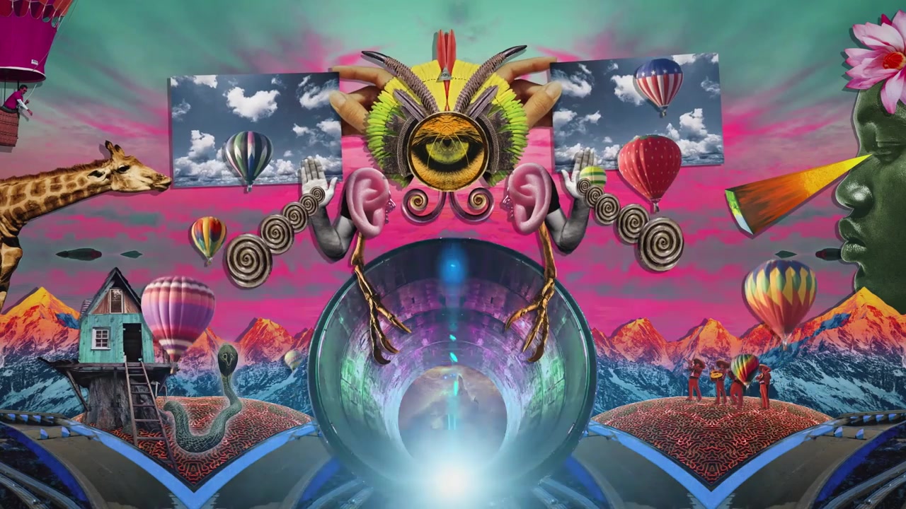 [图]【纯电音】Bassnectar - Journey To The Center致幻视频