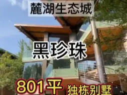 Скачать видео: 麓湖黑珍珠800m²独栋别墅，临湖带码头，真的壕无人性！