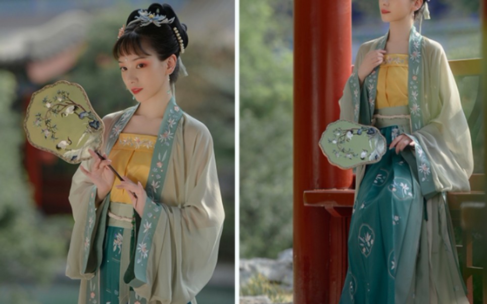 汉服开箱赭颜萤火之夏