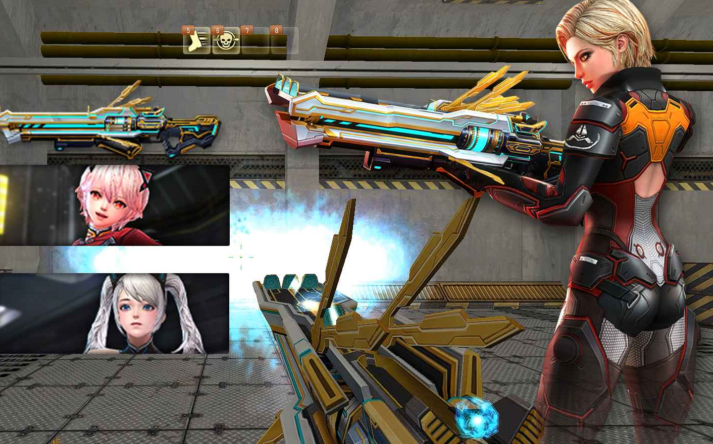 【csol前瞻】21/07/01韩服更新狗神ex,全新女角色游戏内速览