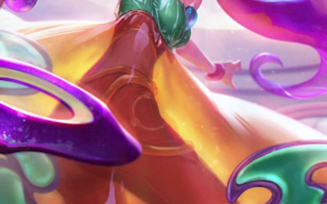 英雄联盟lol新英雄 灵罗娃娃 太空律动  格温 剪刀手 技能介绍特效