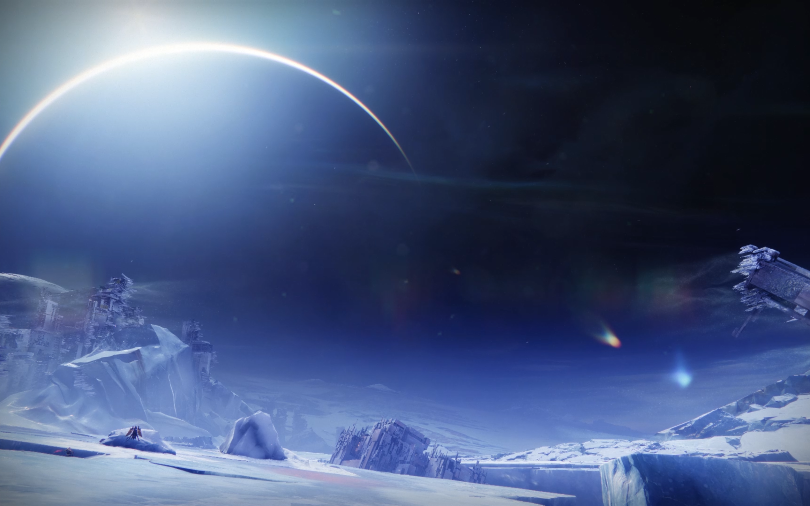 命运2延迟摄影失落的黄金时代冰雪下的木卫二