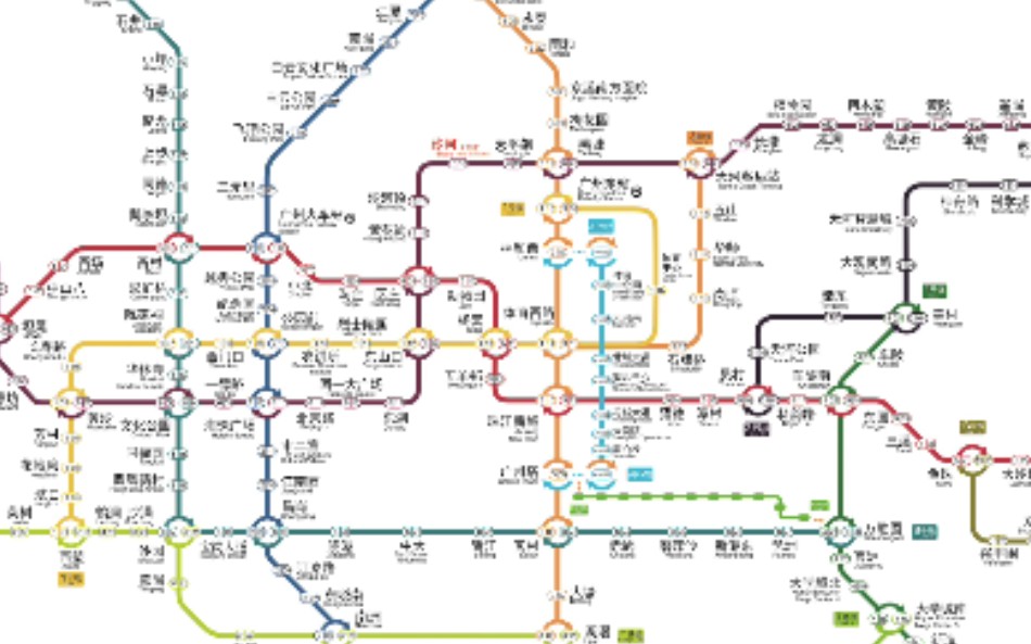 广州地铁超远期规划线路图(1317号线)(简介必看)哔哩哔哩bilibili