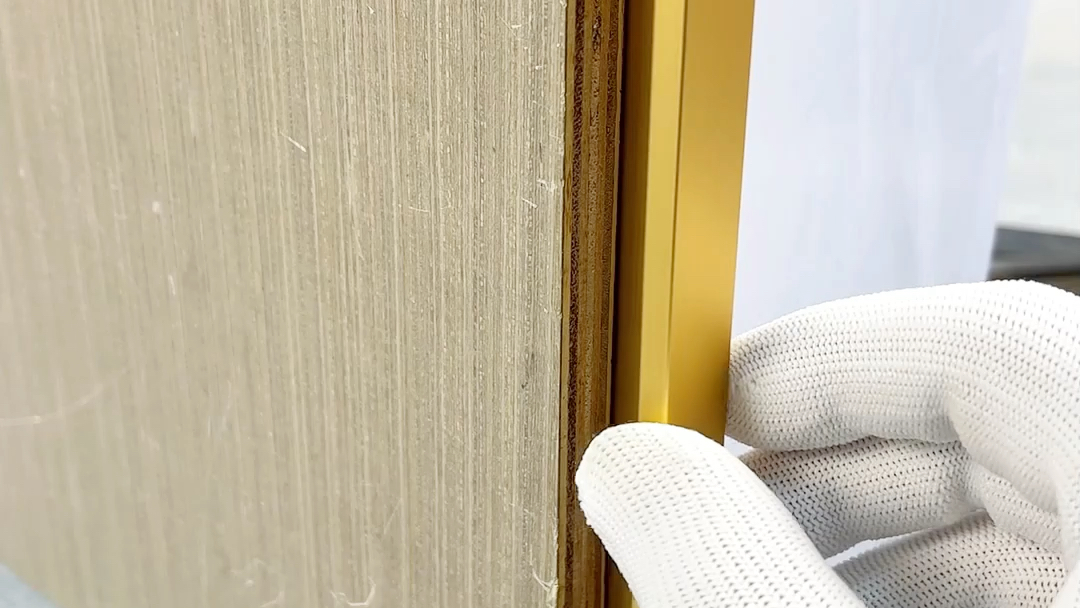 板材阳角转角如何收边,试试这一款铝合金护角#装修#护墙板#铝合金收