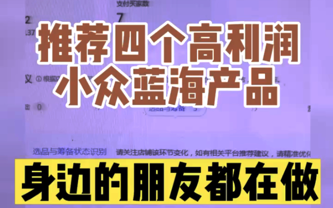 新手开网店四个高利润小众类目,身边朋友都在做!哔哩哔哩bilibili