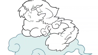 《九子不成龙》之嘲风(2)