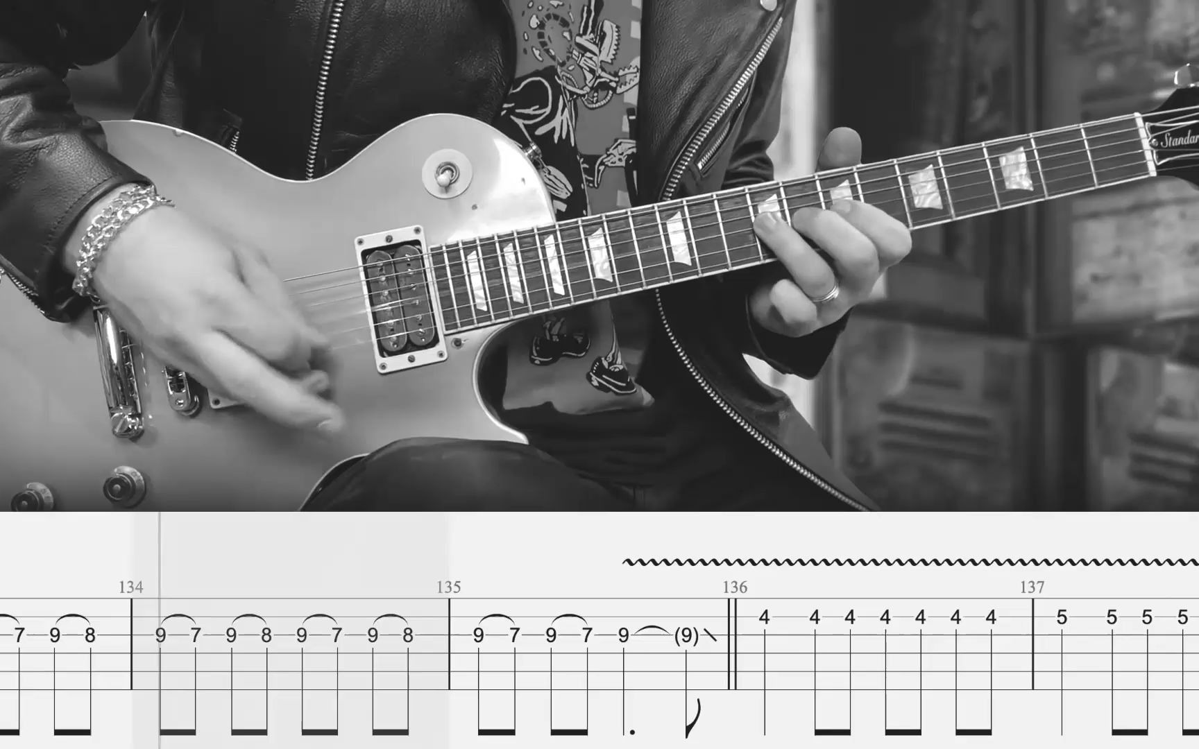 [图]Hard Skool Guns N’ Roses Cover - Guitar Tab - Lesson - Tutorial