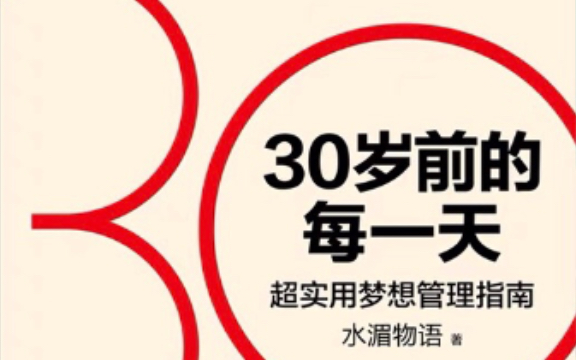 [图]面对机会，你能抓住吗？——阅读系列一，三十岁之前的每一天