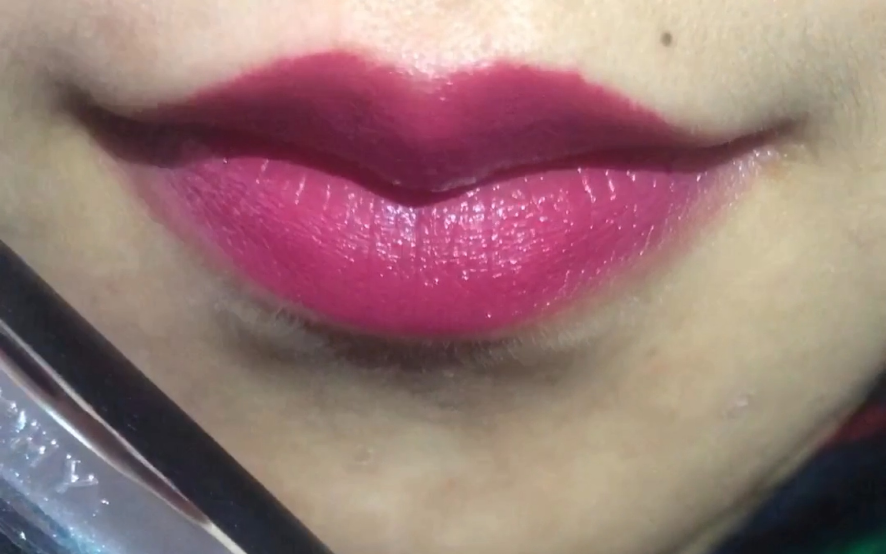 无美颜无滤镜纪梵希315最标准的试色口红