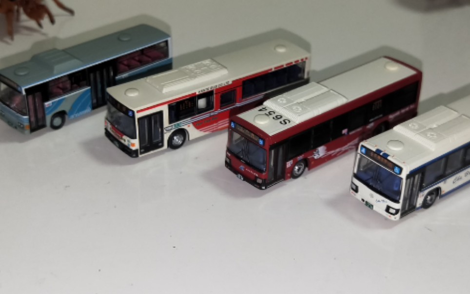 tomytec 1:150 比例 公交车 巴士 模型._哔哩哔哩_bilibili