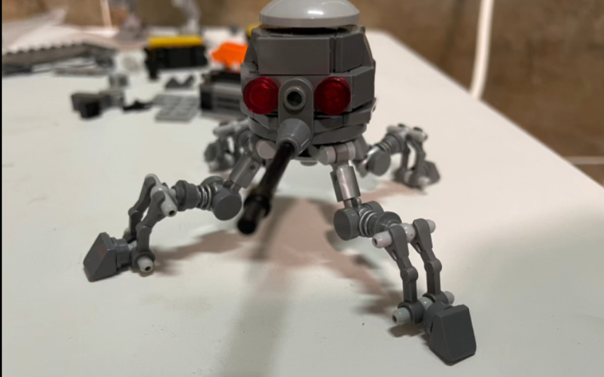 乐高星球大战moc-迷你蜘蛛机器人