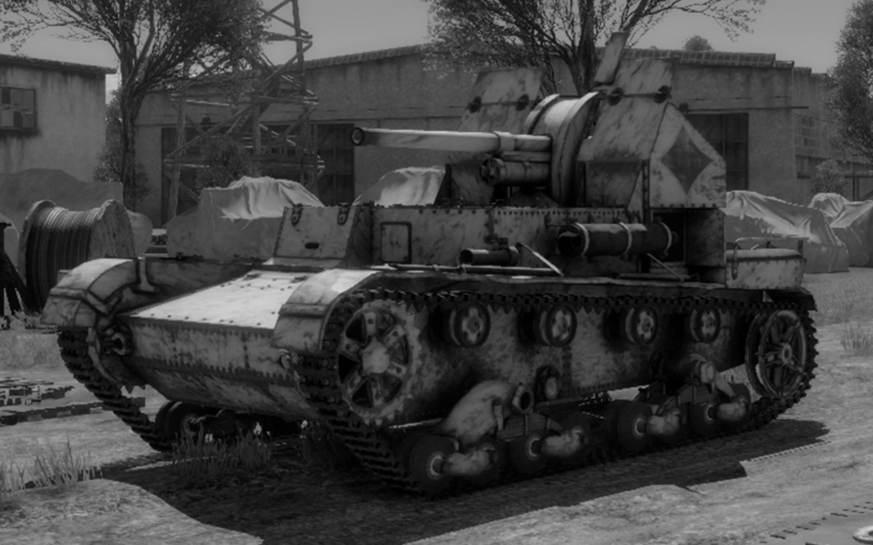 【战争雷霆】(自行火炮)su-5-1开火