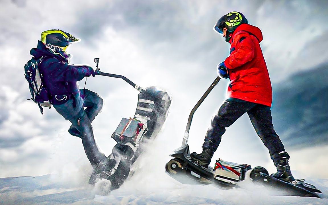 亲身体验电动滑雪板,真香!_哔哩哔哩 (゜-゜)つロ 干杯~-bilibili