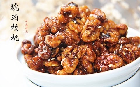 田园时光美食 香酥烤核桃(好吃停不下来)crunchy sugar coated walnuts(中文版)哔哩哔哩bilibili