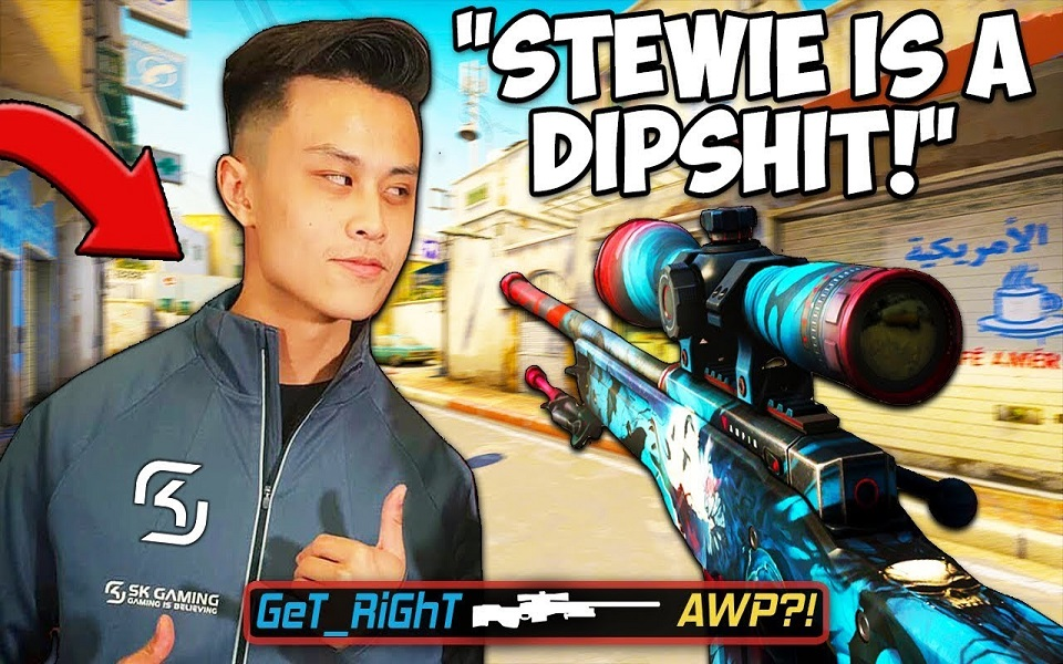 csgo国外解说stewie2k就是个笨蛋