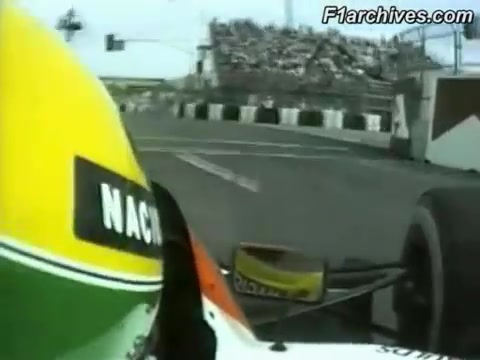 【F1经典车载】1991 A.Senna 美国站飞行圈 大概这就是车神吧哔哩哔哩bilibili