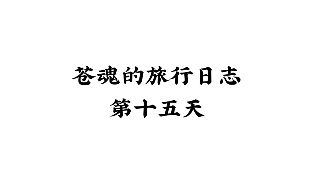 【苍魂的旅行日志】第十五天 云岭镇→沙口镇哔哩哔哩bilibili