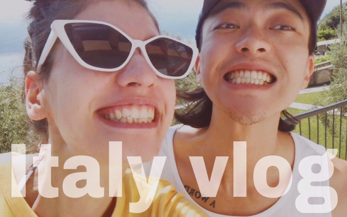 意大利vlog2|跟家人在意大利的第二天|海边的惬意生活|美食探店哔哩哔哩bilibili