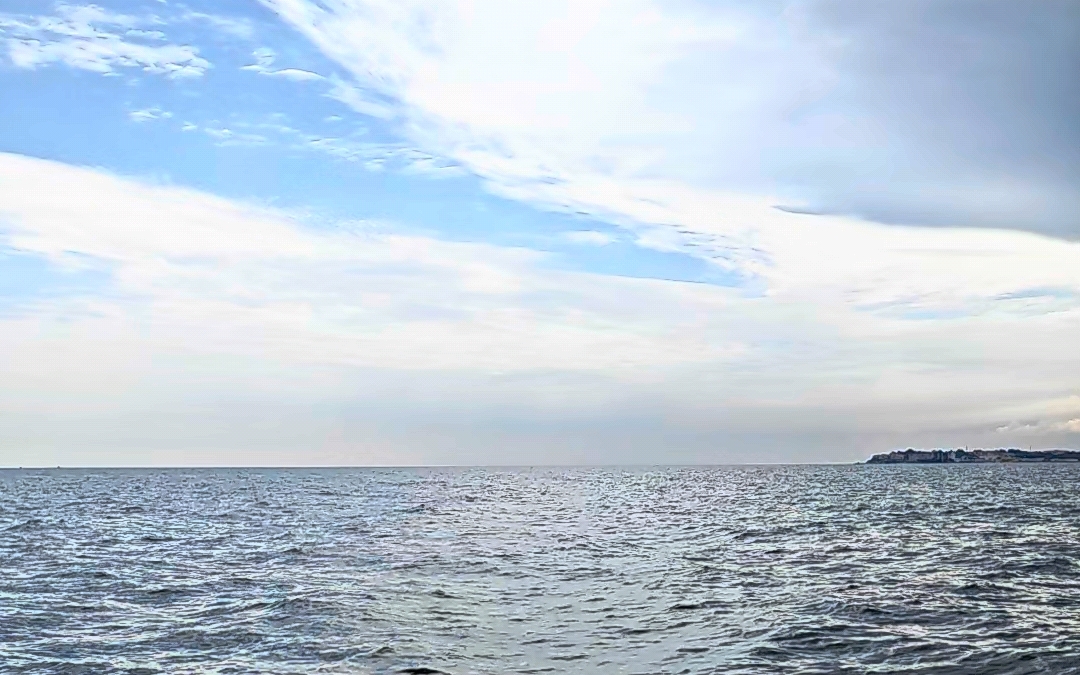 拍摄于8月24日秦皇岛渤海水域