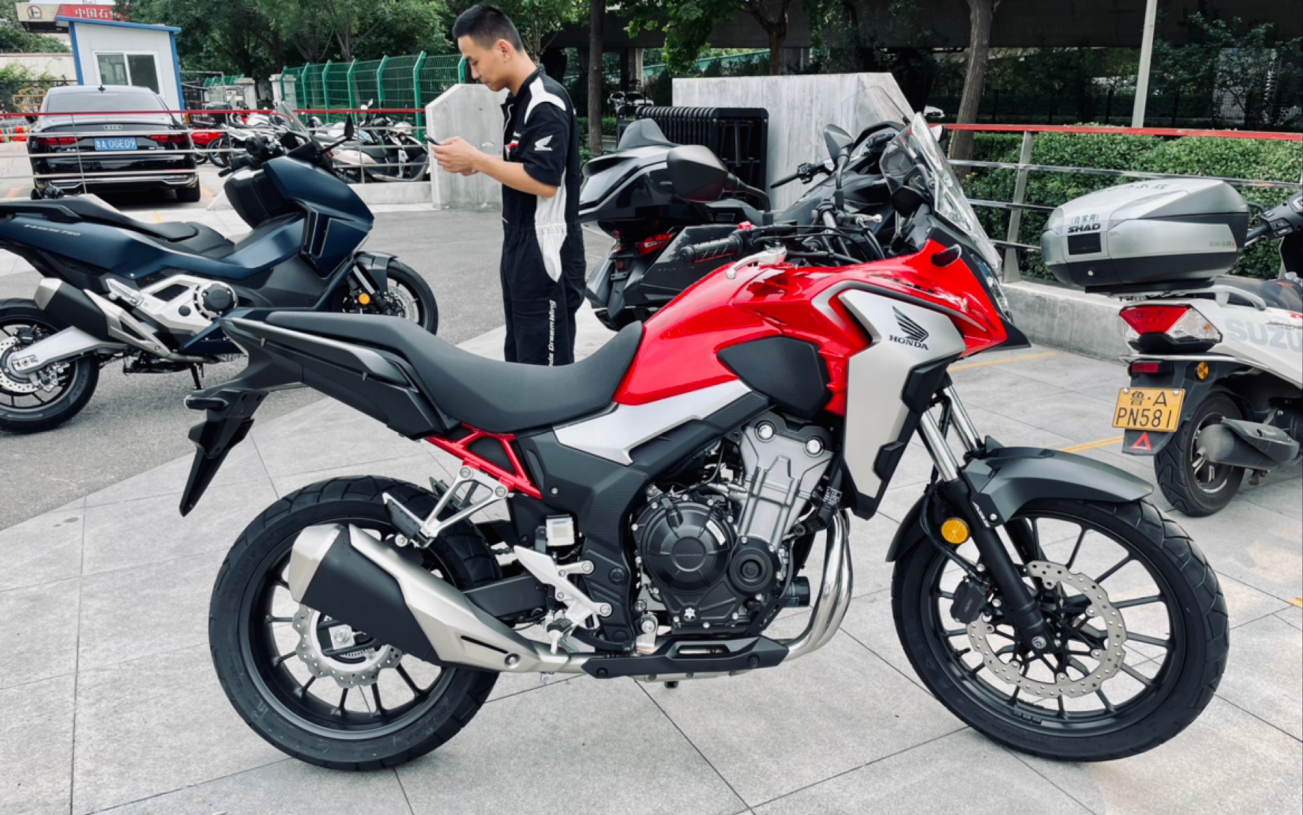 等不到春风800mt的我任性了退订怒提2021款本田cb500x