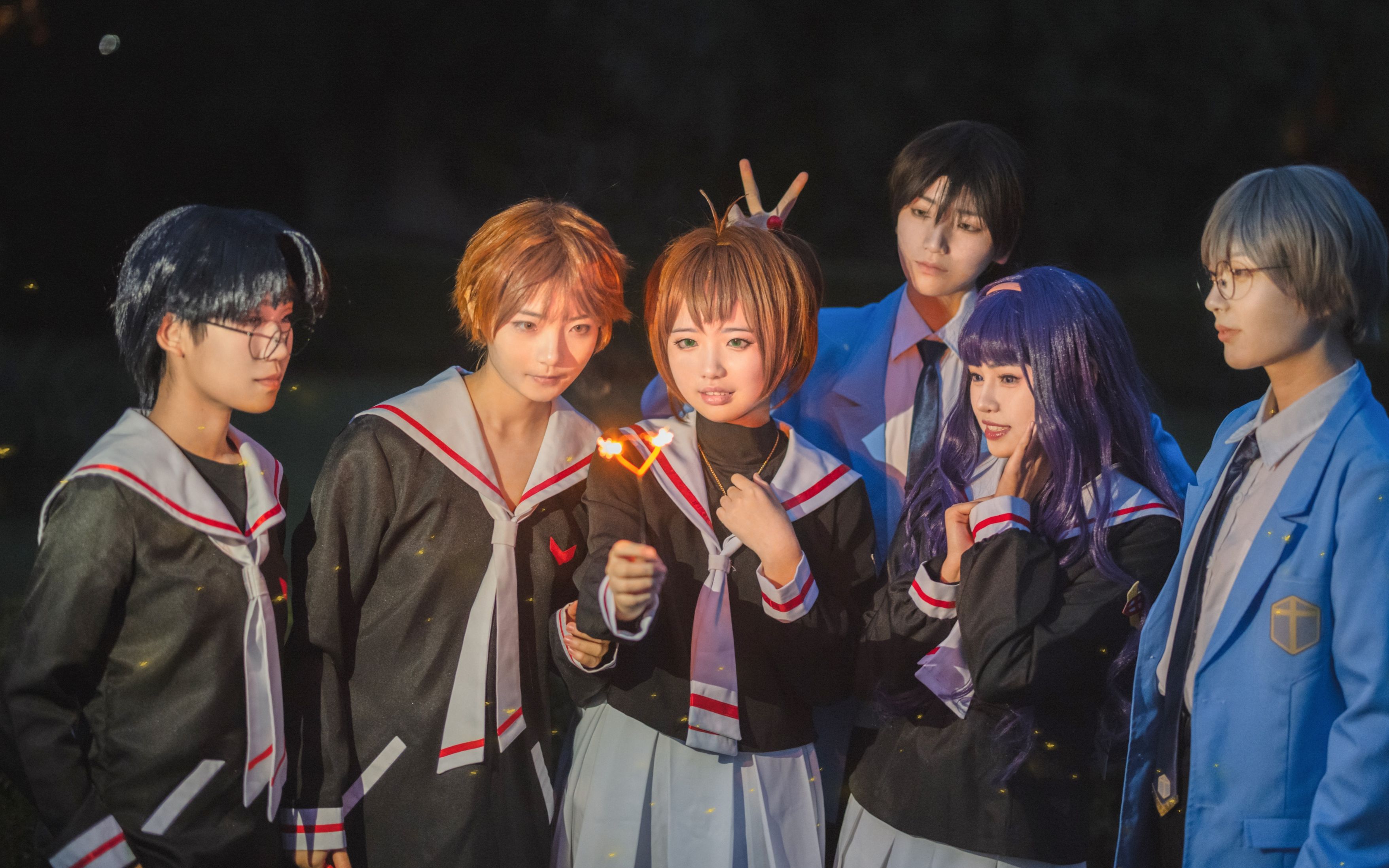 百变小樱cos全员向郊游正片拍摄花絮