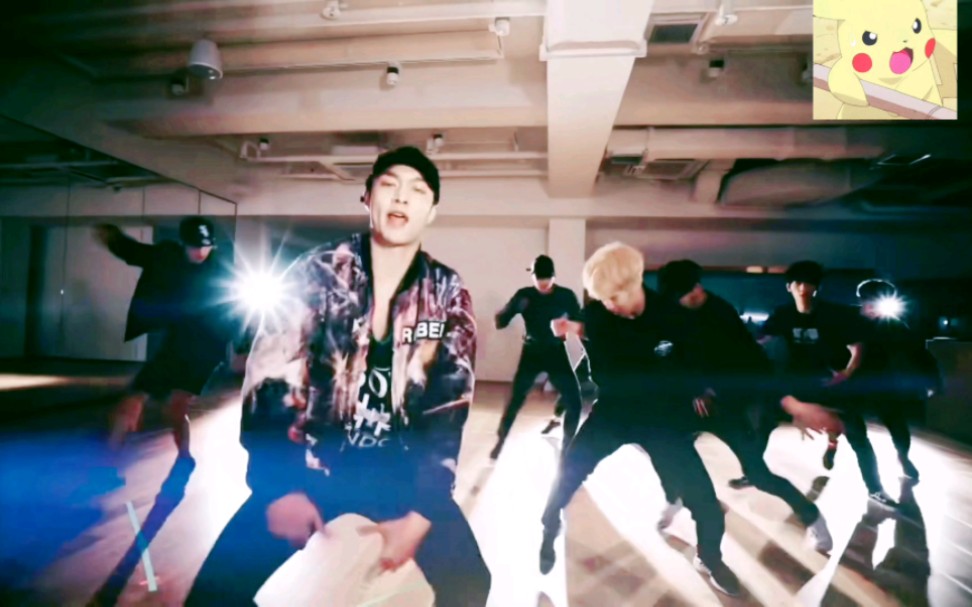 exo-《monster》练习室版,黑暗中也难掩光芒.