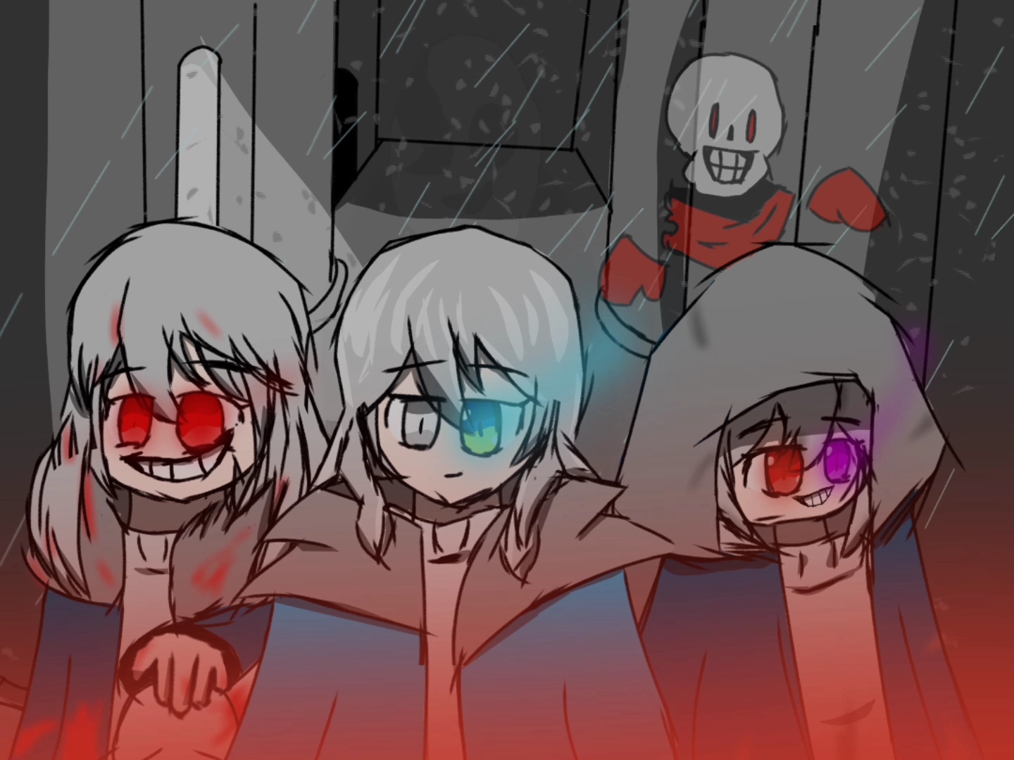 传说之下三重往日时光拟人