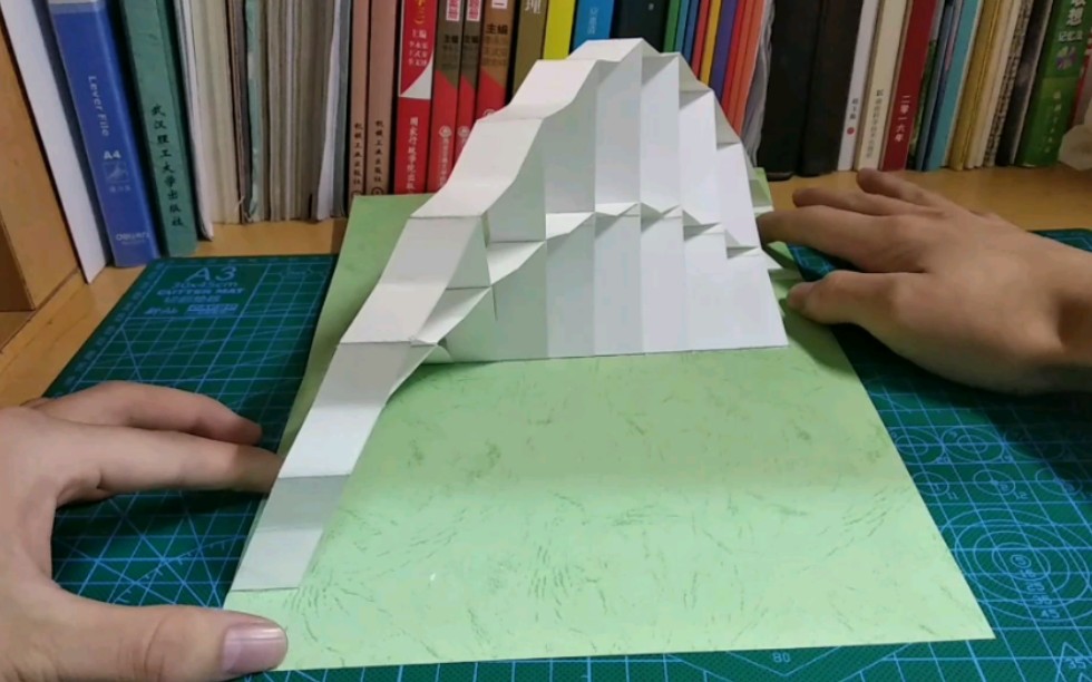 b站上学到的简单有趣的立体书折纸