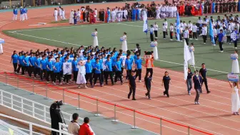 陕西科技大学2025年运动会开幕式