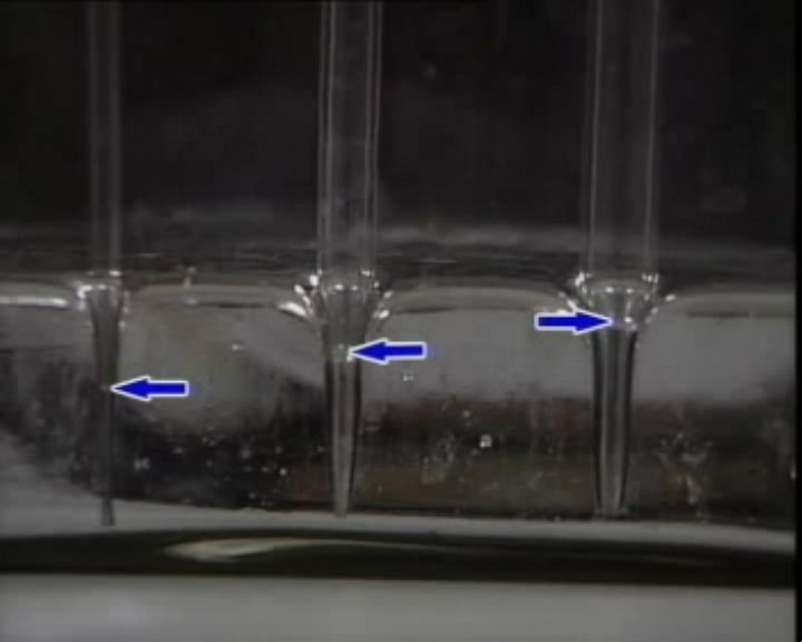 水银的毛细现象