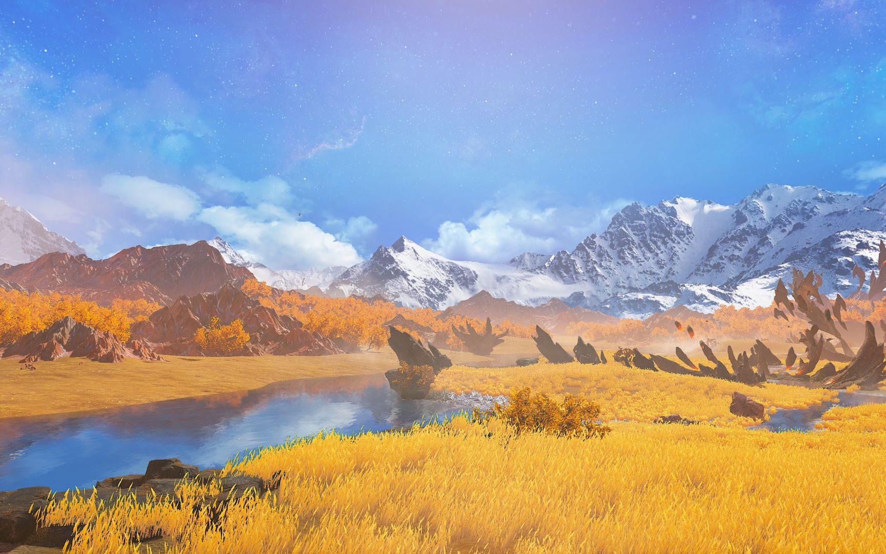 【古剑奇谭三】你未见过的光明野全景 风景如画