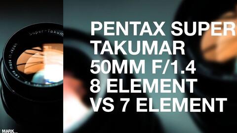 カメラ レンズ(単焦点) PENTAX超级太苦玛50/1.4｜7枚玉和8枚玉对比｜CC字幕-哔哩哔哩