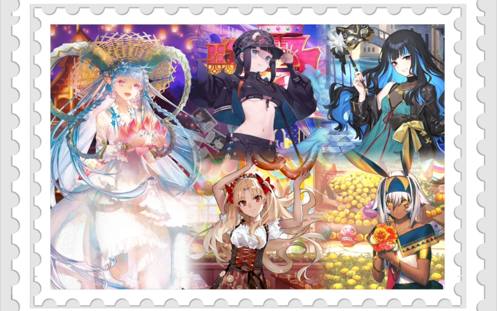 【fgo日服】八周年44张英灵催装全一览——请选择你的英雄