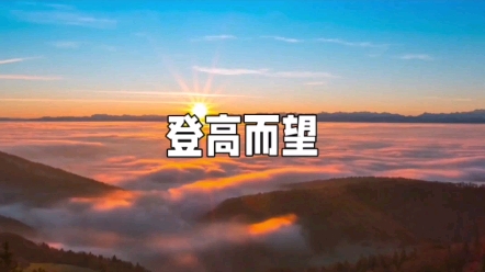 人的一生:怎能将一切的风景尽收眼底呢??哔哩哔哩bilibili