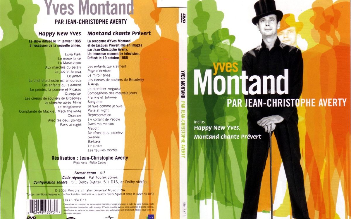 [图]Yves Montand: Par Jean-Christophe Averty