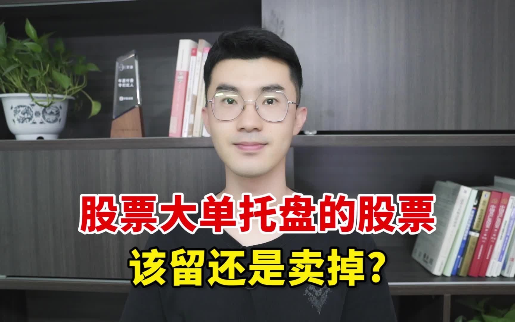 干货!主力挂出“大单托盘”,该留还是该卖掉?新手看过来哔哩哔哩bilibili