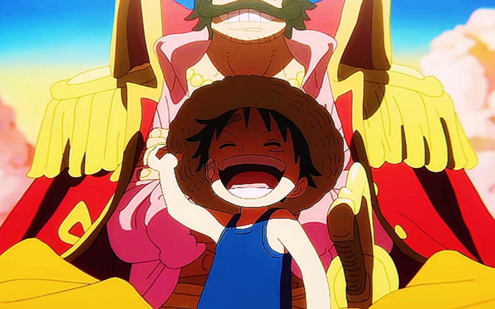 路飞与罗杰真的很像!