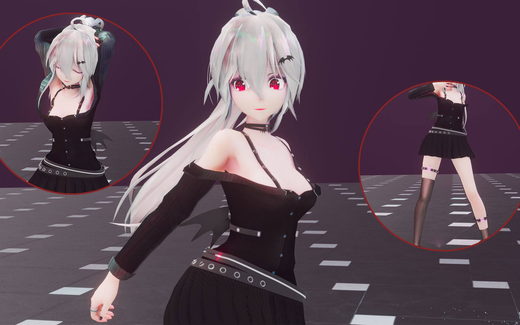 【弱音mmd/tda式】你能抵挡魅魔弱音的诱惑嘛_哔哩哔哩_bilibili