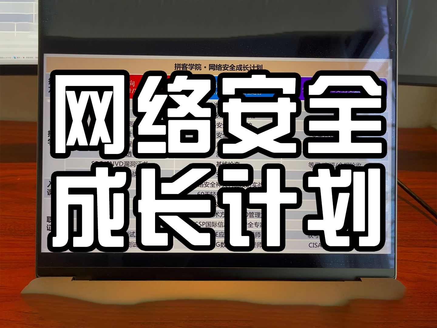 【陈鑫杰】满足红队、蓝队、管理多个方向需要的2024年网络安全成才计划 | 杰哥说安全哔哩哔哩bilibili