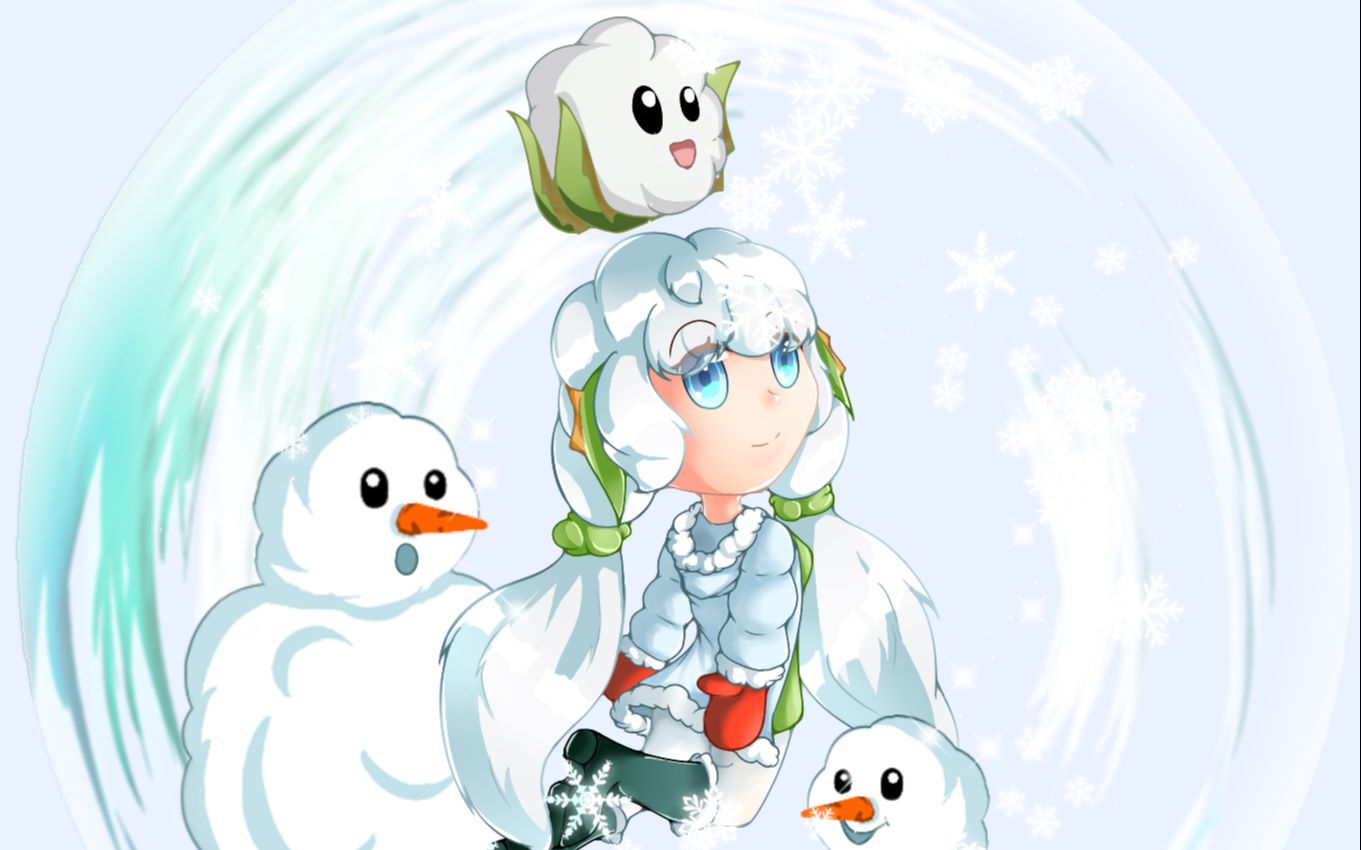 【植物大战僵尸2】摸一个棉小雪