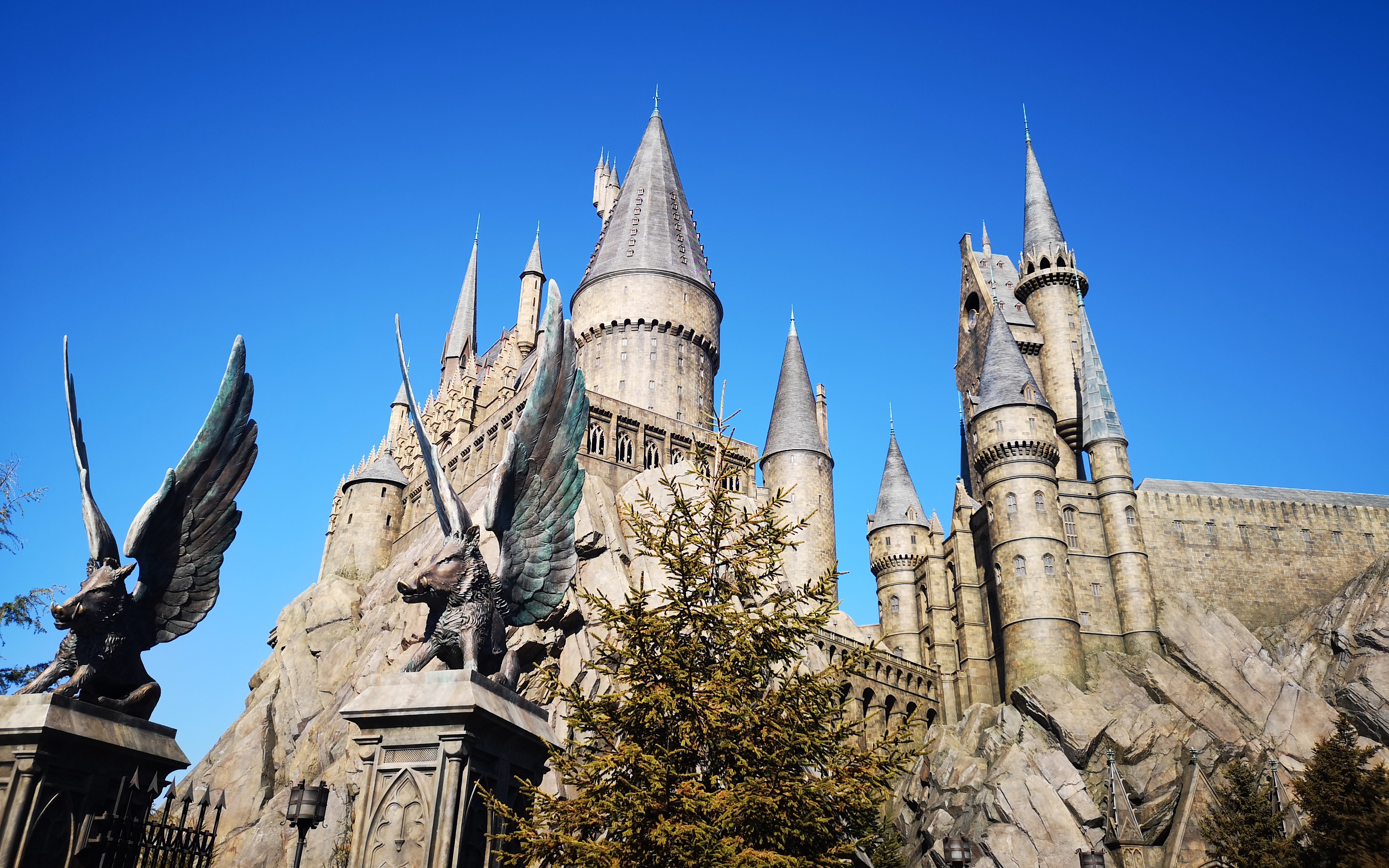 大阪环球影城hogwarts霍格沃滋朝拜行为