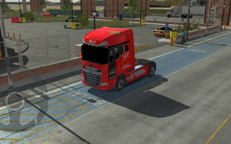 carparking解放j6p卡车展示