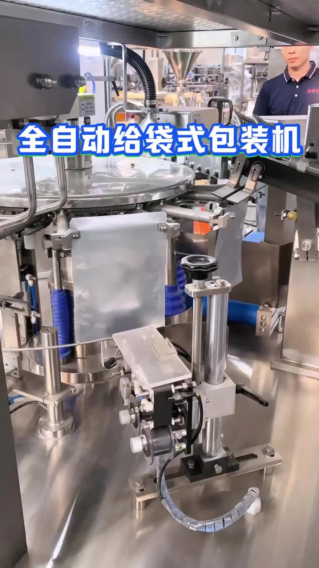 全自动给袋式粉末包装机