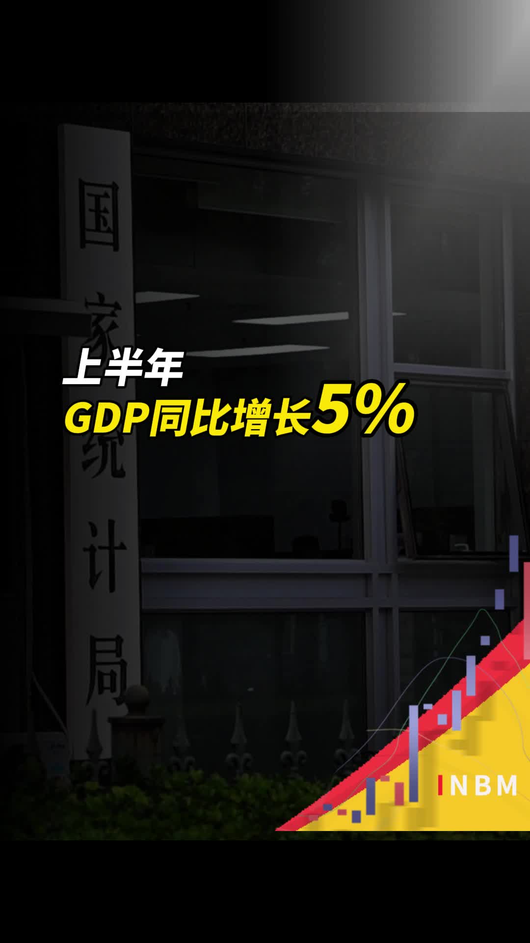 国家统计局:今年上半年GDP同比增长5%哔哩哔哩bilibili