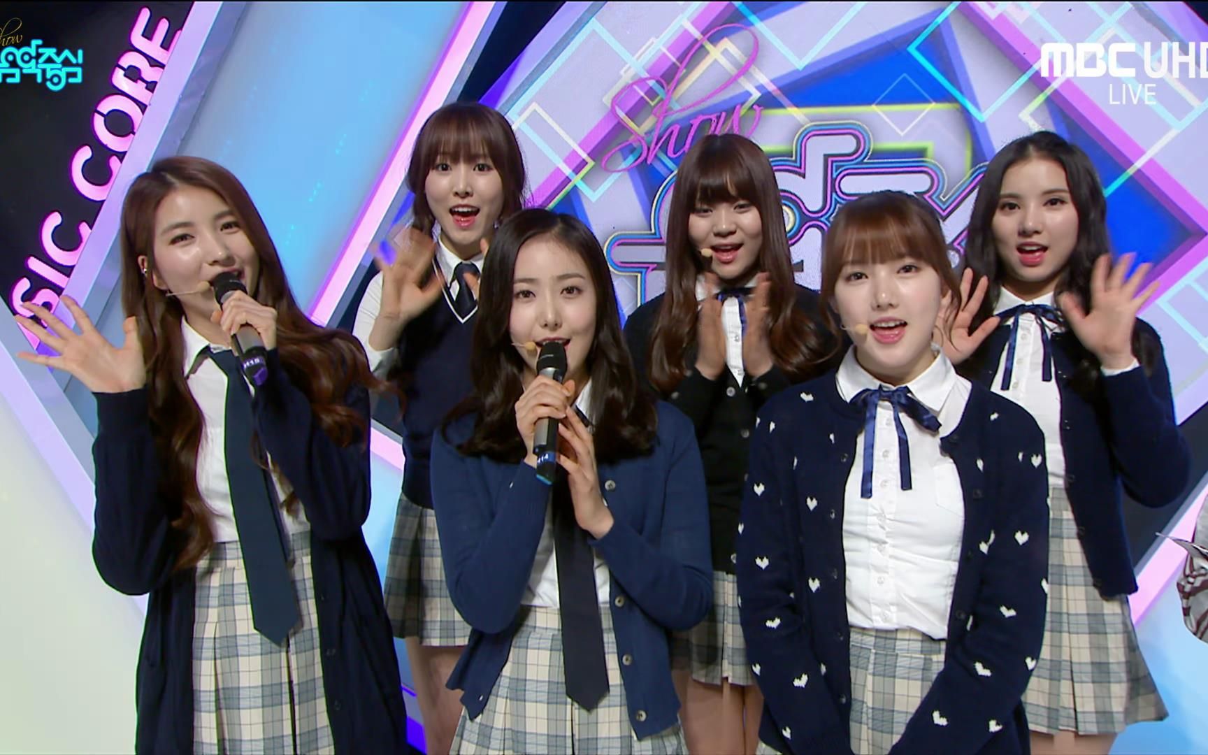 [4k现场]gfriend - glass bead   rough(live 160220 音乐中心)