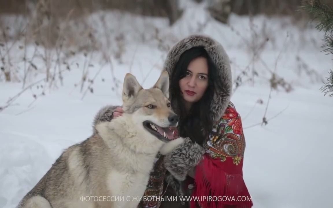 狼抱着女人的图片霸气图片