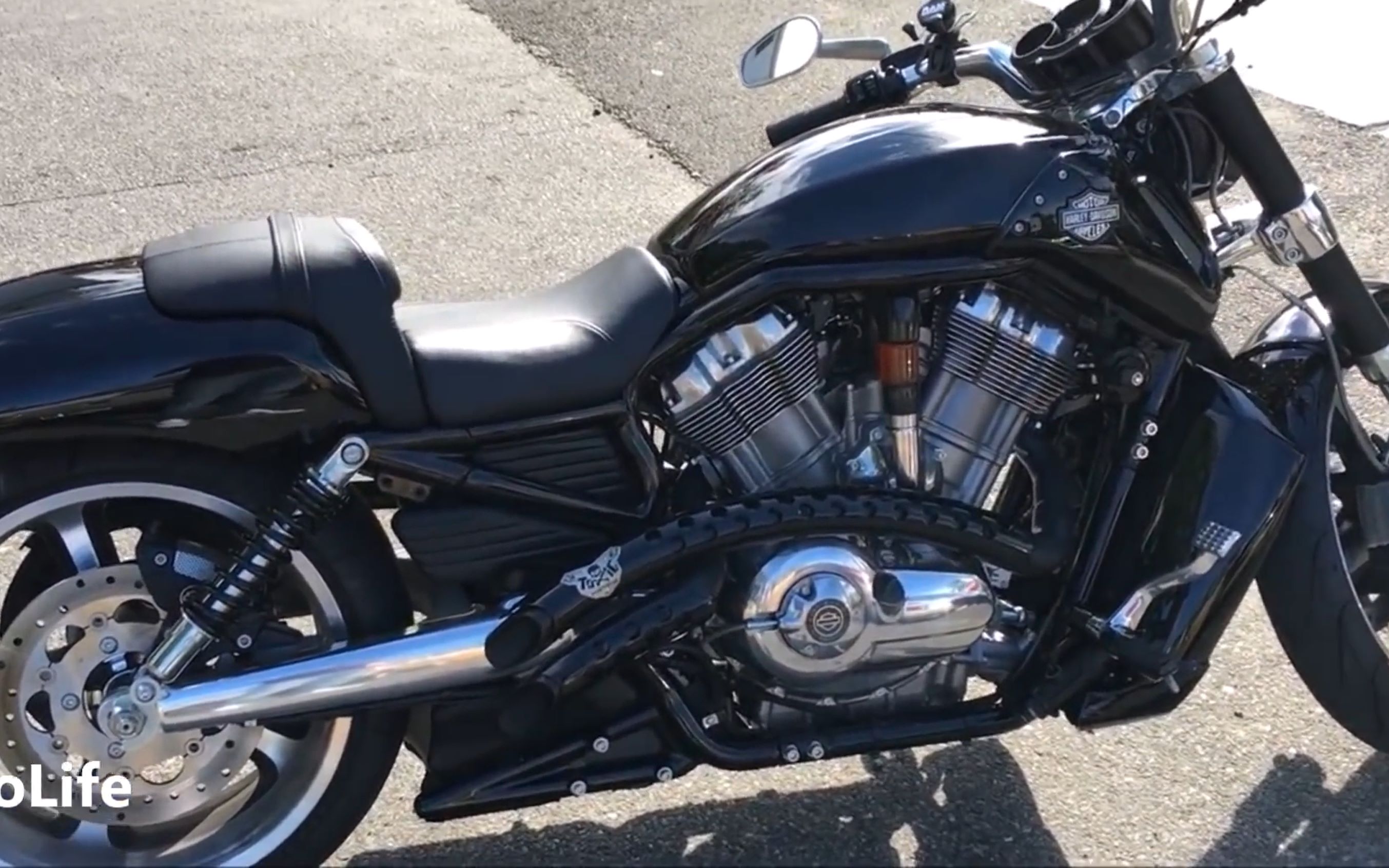 哈雷戴维森vrod排气声浪集锦